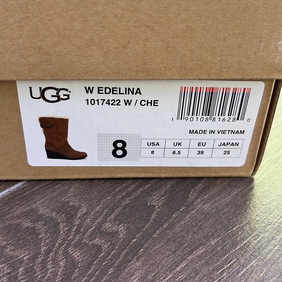 UGG Edelman Cuff Wedge Waterproof Boots - Picture 8 of 10
